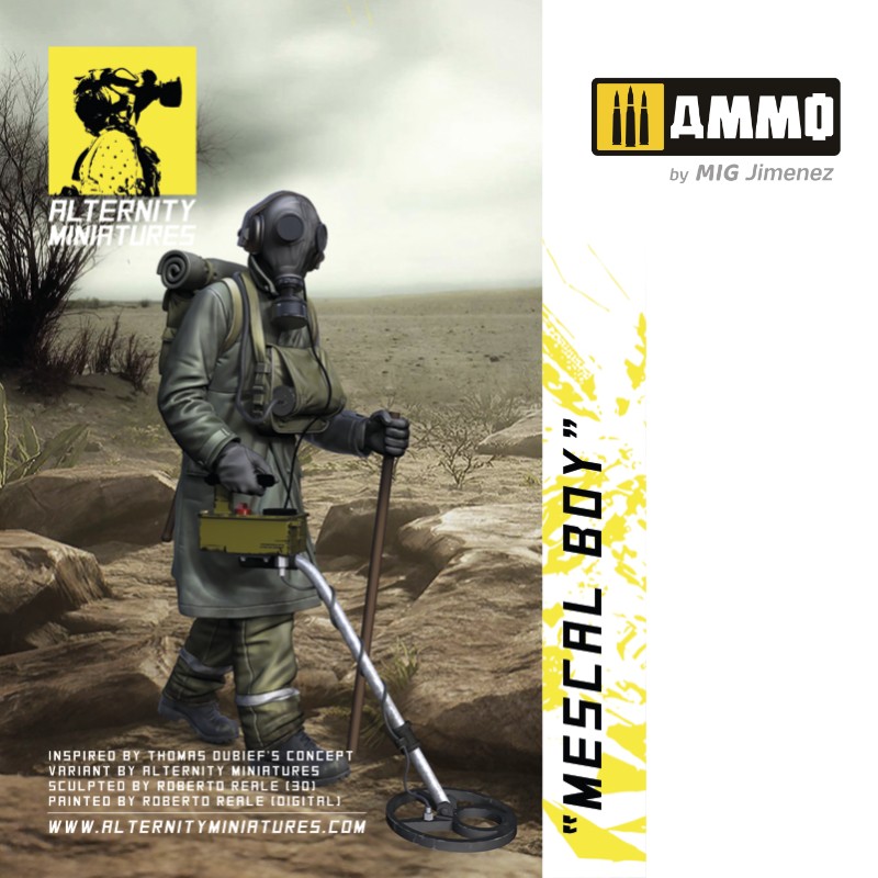 MR-AM85 @ 1/35  Mescal Boy Alternity Miniatures