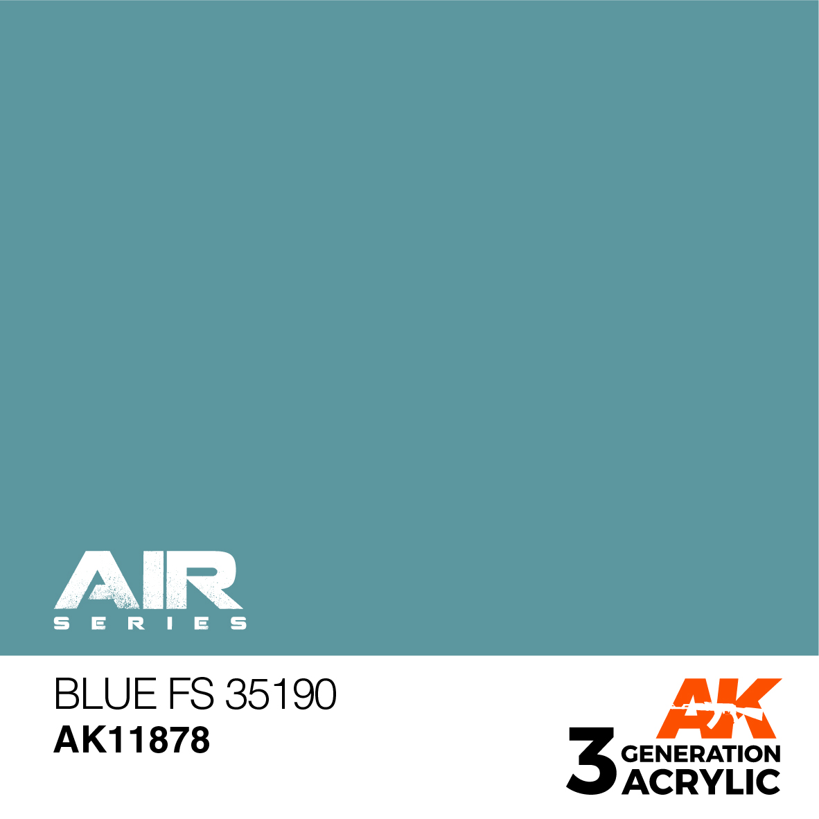 AK11878 Краска акриловая 3Gen Blue FS 35190