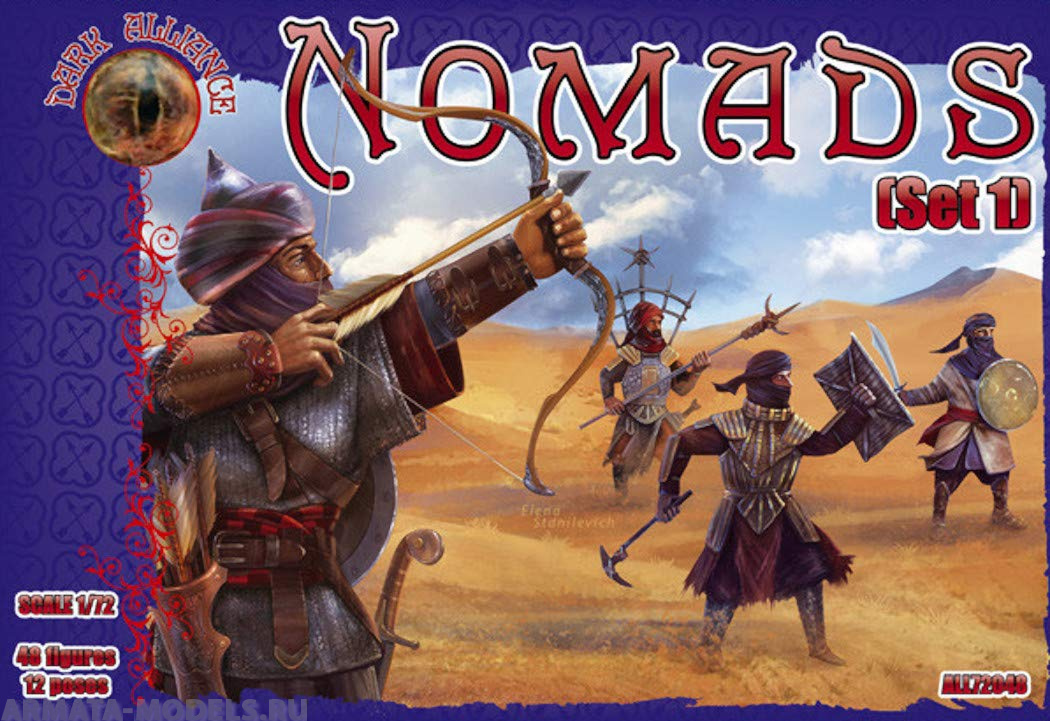 ALL72048 Фигуры Nomads. Set 1 Dark Alliance