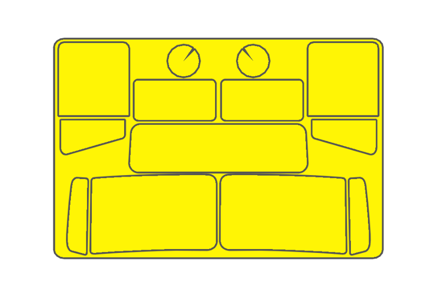 AM72635 Маска окрасочная для модели Град