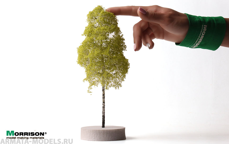 011bep020 20 см. Дерево для макета – Береза