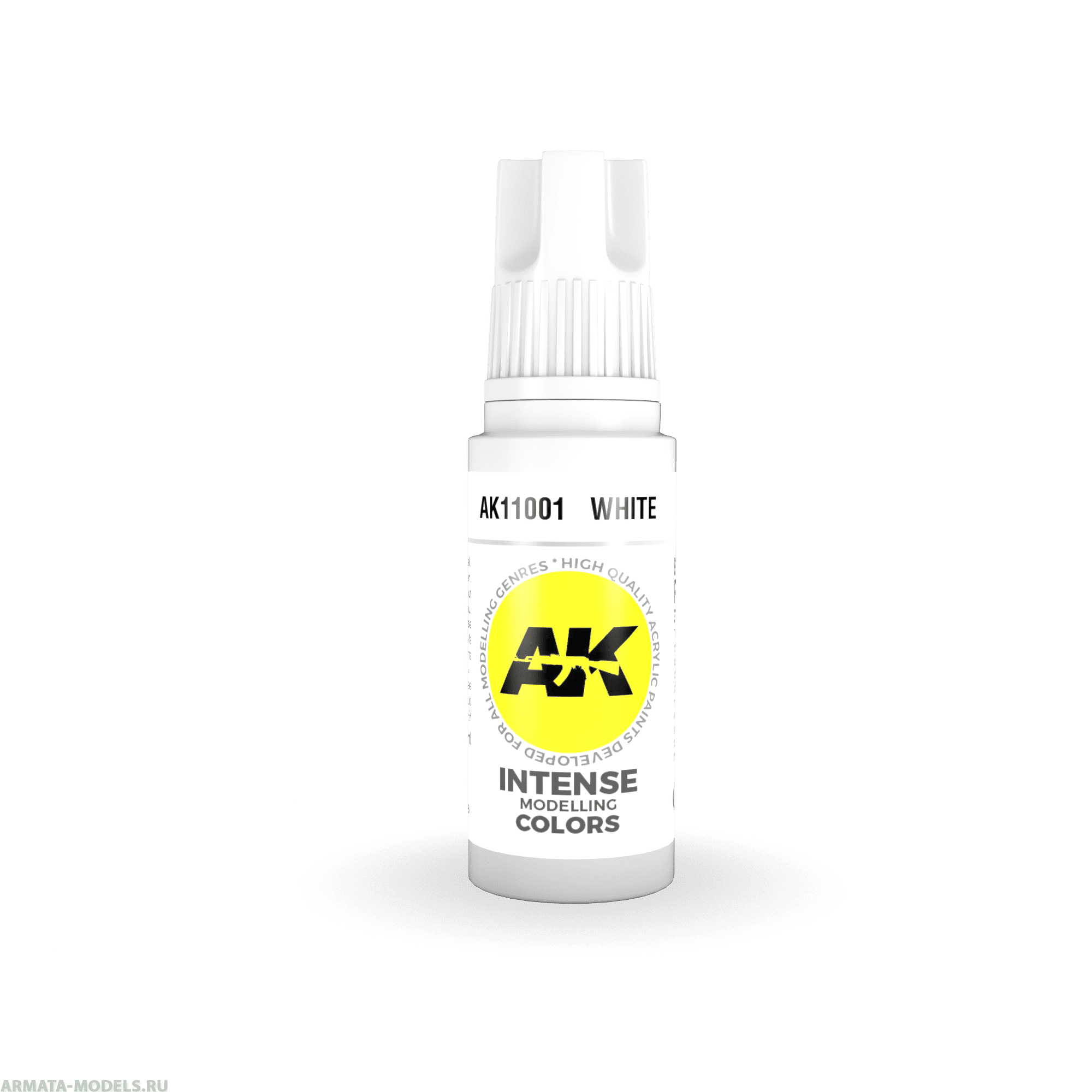 AK11001 Краска акриловая White 17ml