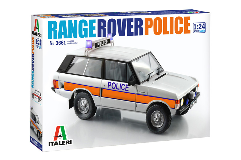 3661ИТ Автомобиль RANGE ROVER POLICE Italeri