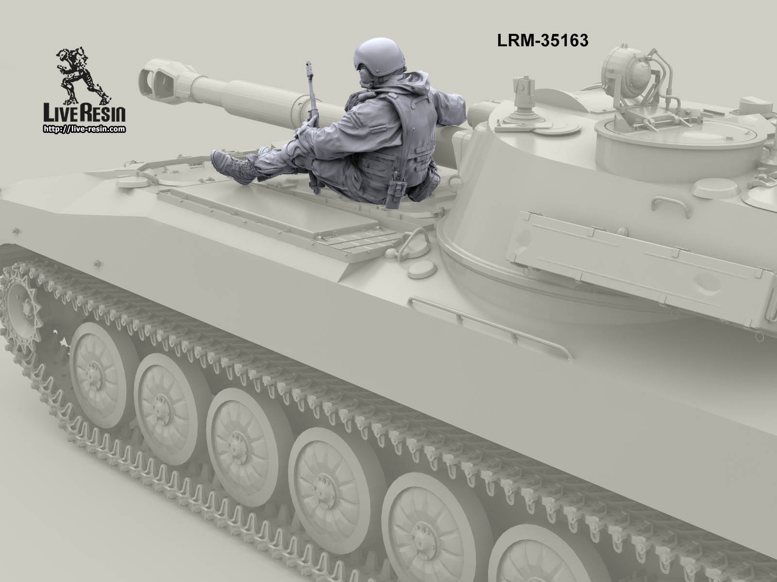 LRM35163 Член экипажа самоходной артиллерийской установки - 1 Live Resin