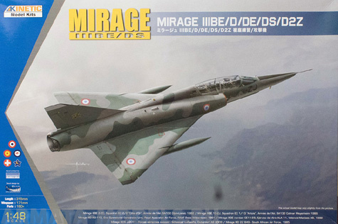 K48054 Mirage IIIBE/D/DE/DS/D2Z Kinetic