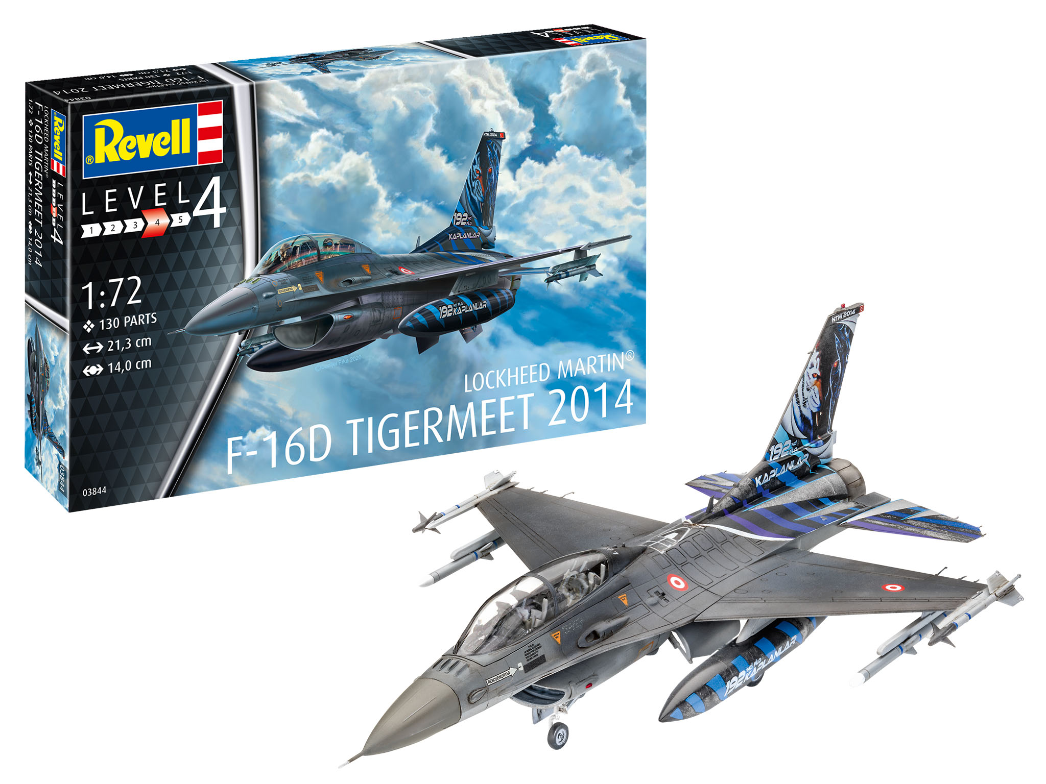03844RE Легкий истребитель F-16D Fighting Falcon Revell