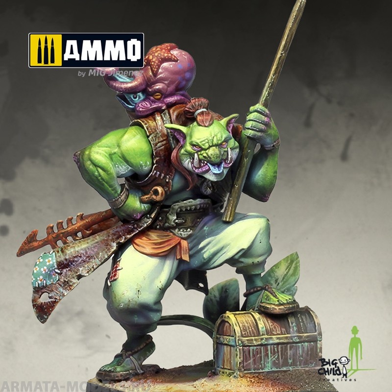 BCBS700018 Миниатюра Gurkhan the Fearless Hunter BIG CHILD