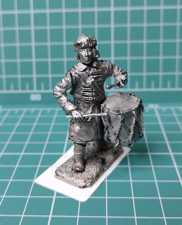 4168ТБ ВИМ, пеший стрелец - барабанщик, 54 мм Три Богатыря