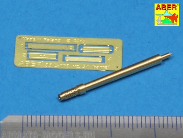 ABR-35-L-108  Дополнения для  3,7cm KwK.34(t) or vz. 34 barrel for Pz.35(t) tank универсальный набор 1/35