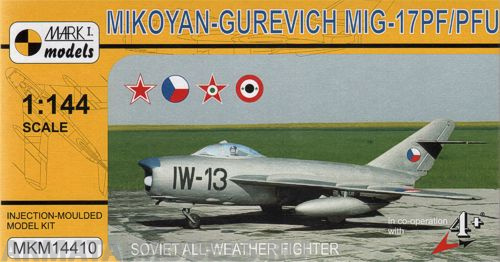 MKM14410 Самолет MiG-17PF/PFU Mark I Models