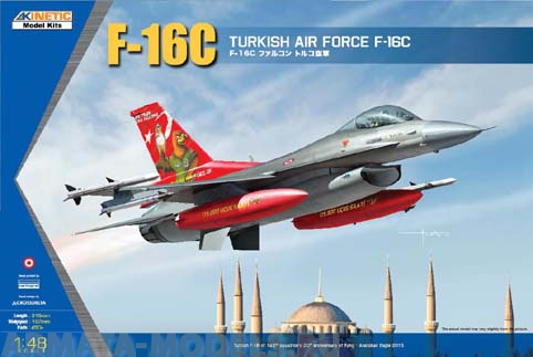 K48069 Turkish Air Force F-16C Kinetic