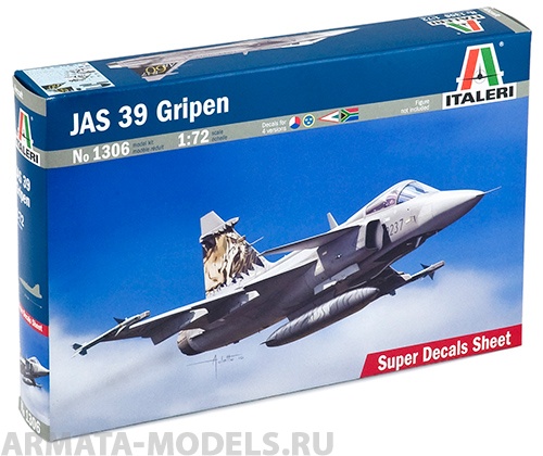 1306ИТ Самолет Jas 39 Gripen Italeri