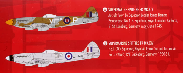 A05135 Сборная модель Самолета Supermarine Spitfire XIV Airfix