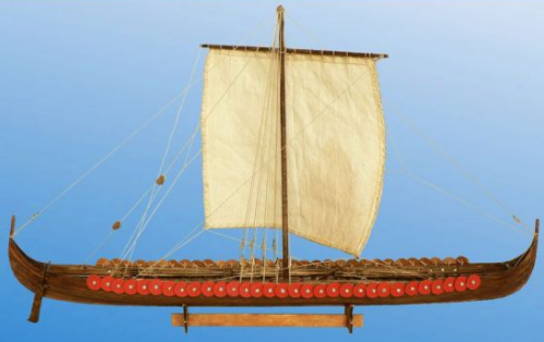 DSK014 Viking Longship (мелкий), XI век Dusek