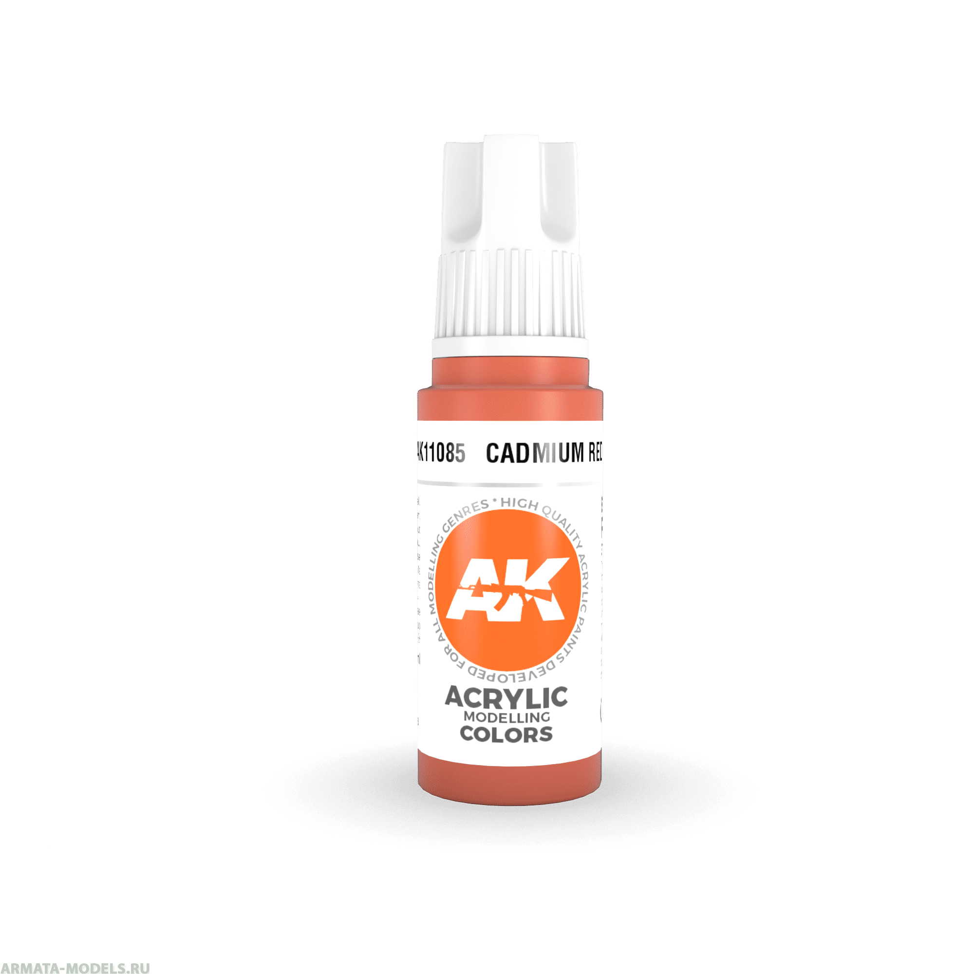 AK11085 Краска акриловая Cadmium Red 17ml