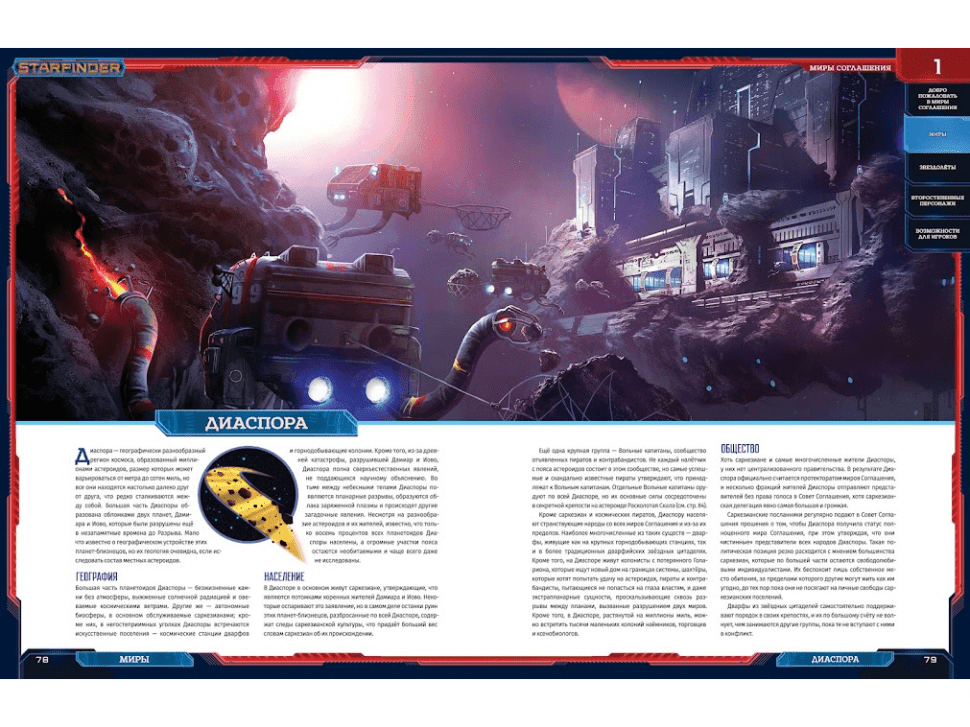 717023HW Starfinder НРИ: Миры Соглашения