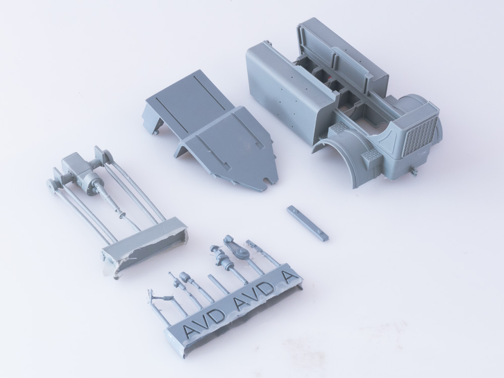 8004AVD Сборная модель Пневмоколесный каток Д-365 AVD Models