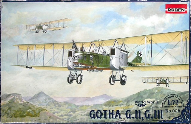 Rod002 Самолет GOTHA G-II, G-III Roden