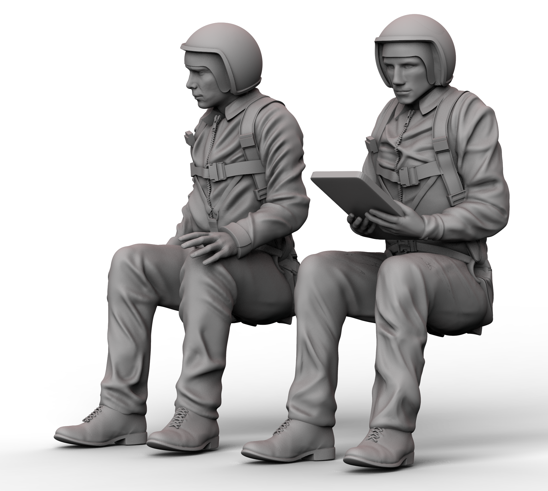 AM4883 Пилоты МИ-24П набор №4