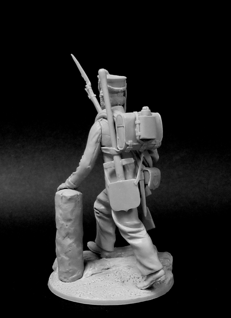 CHM-54173 Матрос Морского Гвардейского экипажа, Россия 1812-17 гг. 54 мм. Материал - полимерная смола Chronos Miniatures