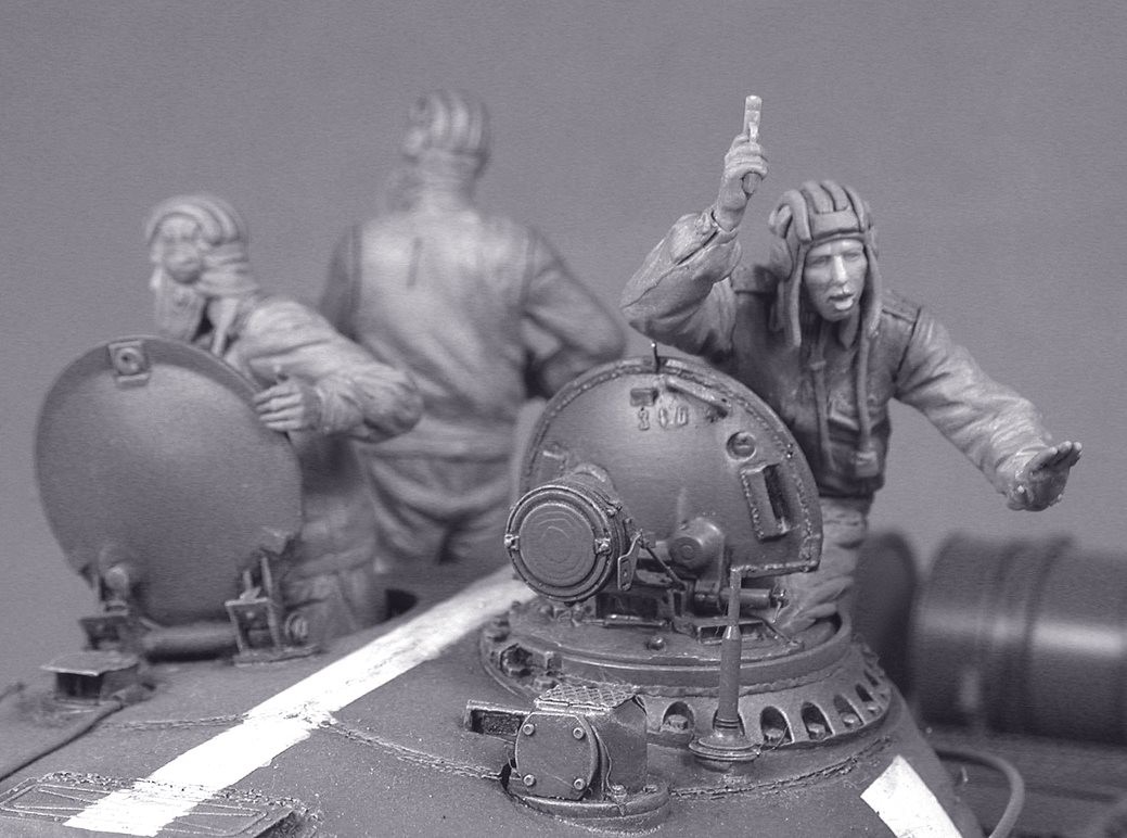 T35223 Серия железный занавес. Советские танкисты (2) Tank