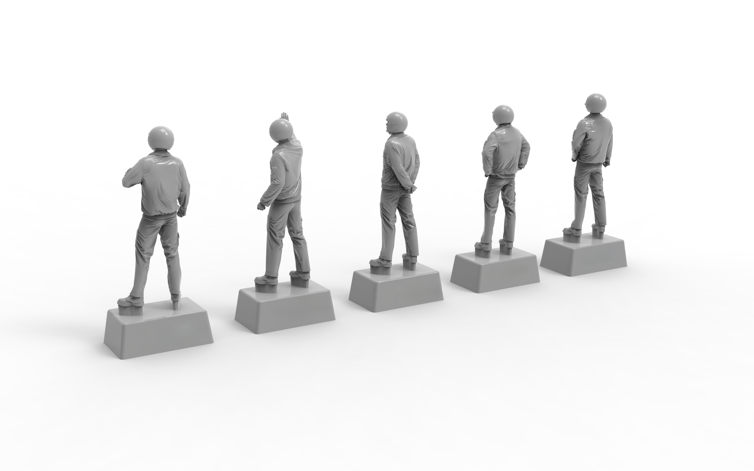 48523-1TMP Пилоты ВКС РФ набор №8 Temp Models