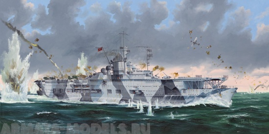 05627 Корабль  German Navy Aircraft Carrier DKM Graf Zeppelin  Trumpeter