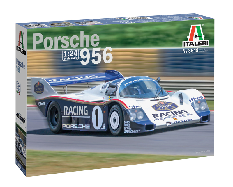 3648ИТ Автомобиль PORSCHE 956 Italeri
