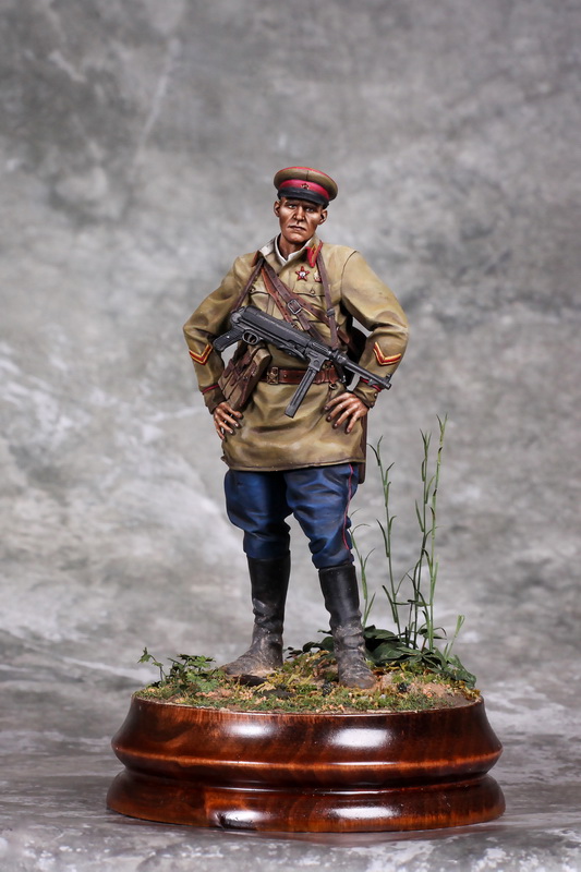 3011SOGA Капитан стрелковых частей РККА. Лето 1941 г SOGA Miniatures