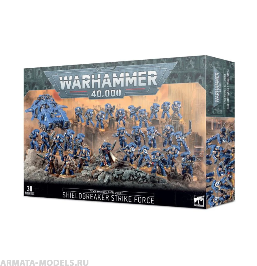 48-47GW Набор Космодесант. Ударный Отряд Щитолом (Space Marines: Battleforce – Shieldbreaker Strike Force)