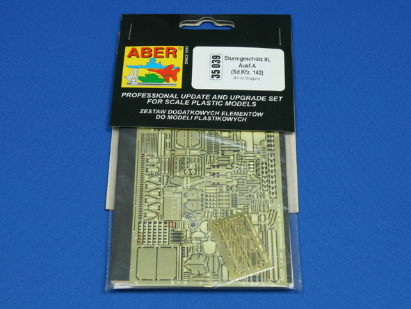ABR-35-039  Дополнения для  Sturmgeschutz III Ausf.A для Dragon 1/35