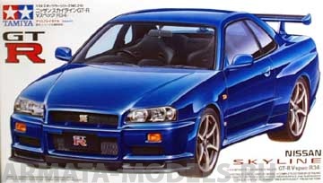 24210 Nissan Skyline GT-R V-spec R34 Tamiya