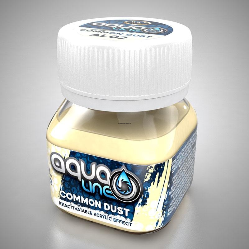 AL-02 Тонировочная паста AQUALINE  пыль обычная