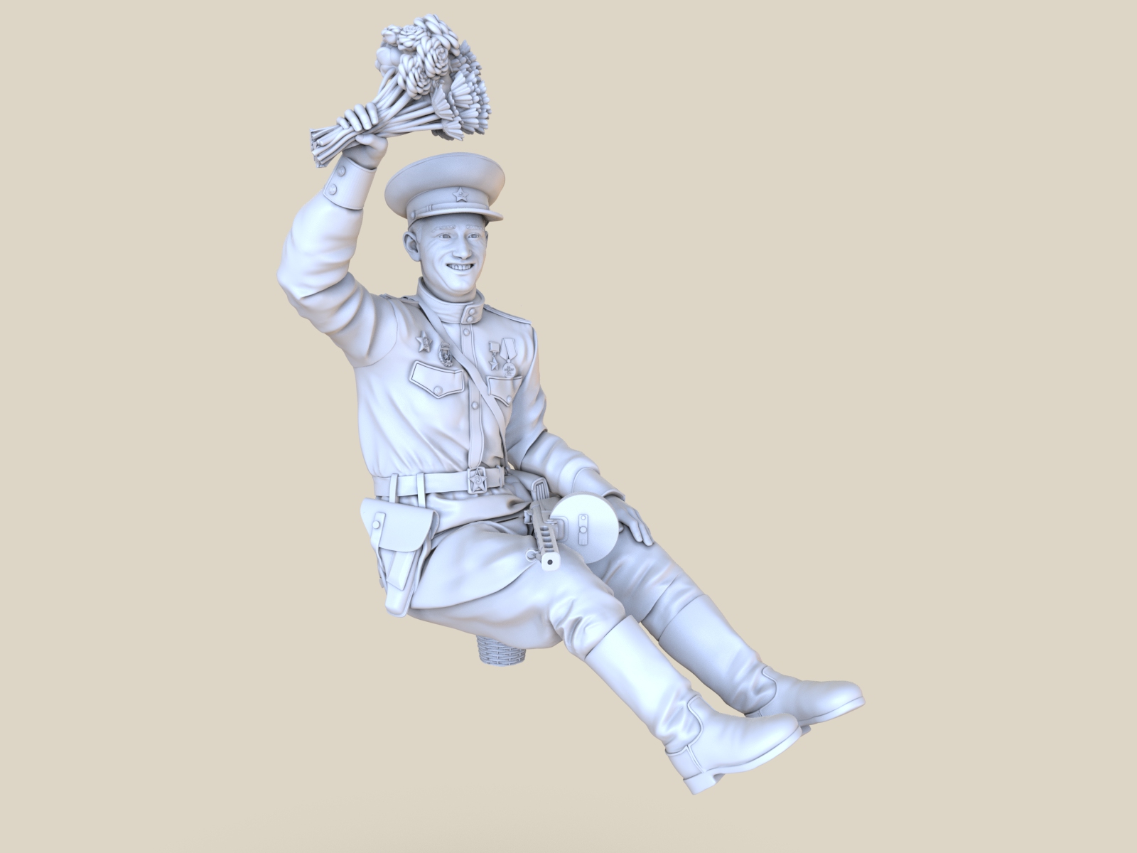 AM35568 Фигура командира