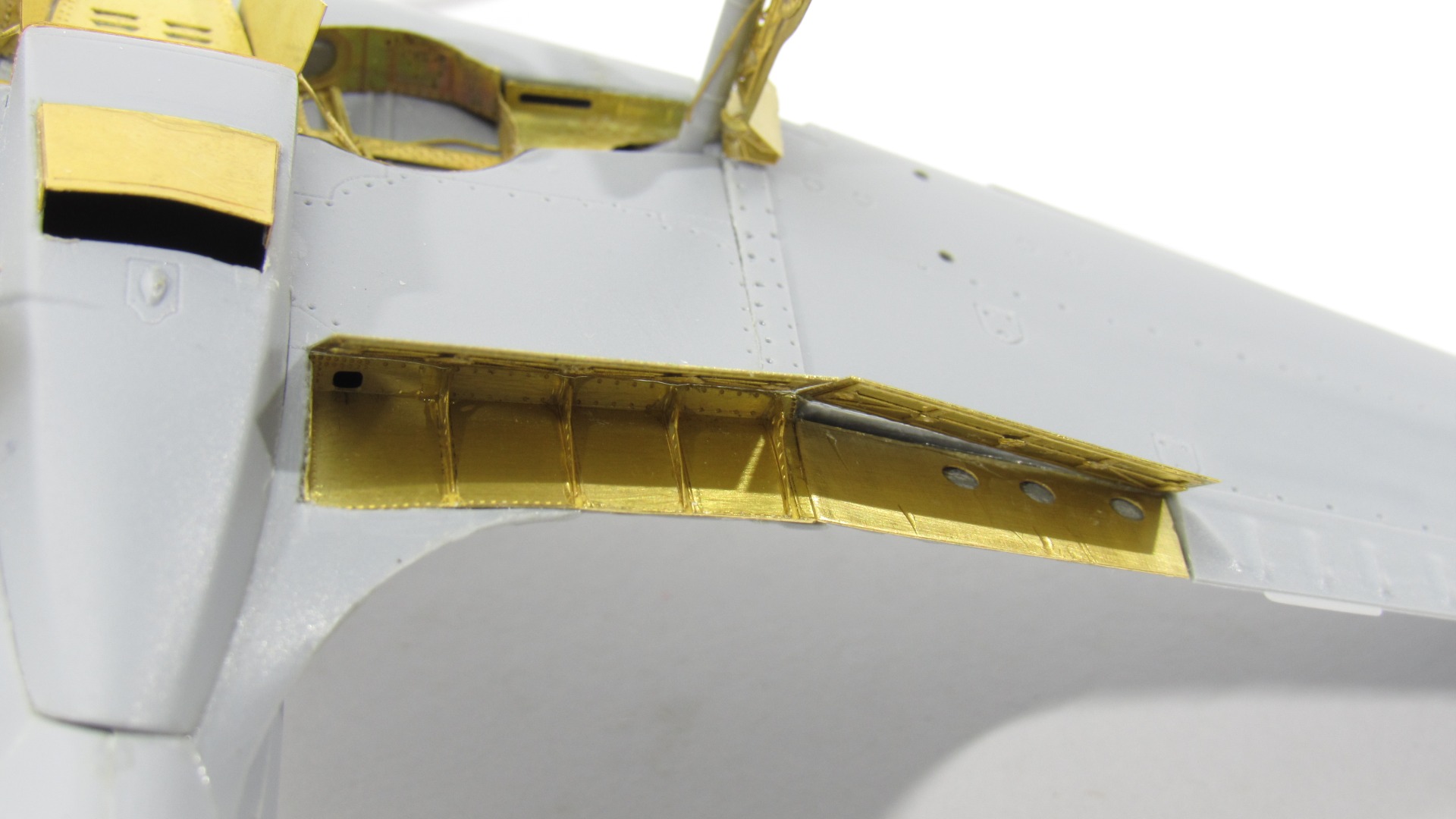 MD 048025 Фототравление МиГ-3 закрылки (ICM, АРК)