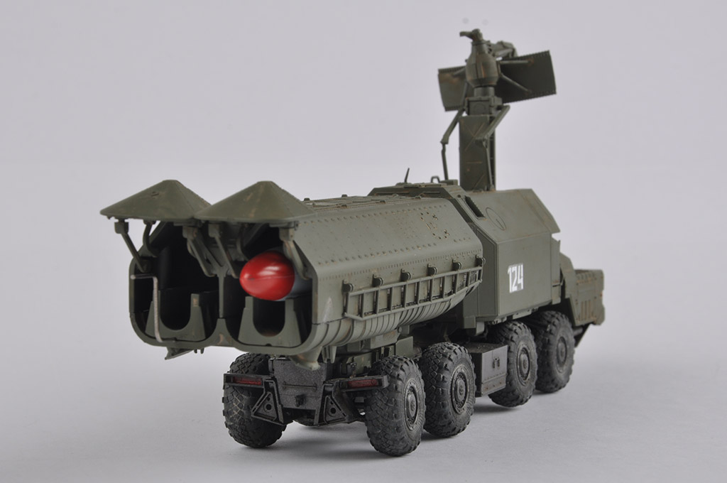 82937HB Сборная модель БРК Russian 4K51 Rubezh Coastal ASM with P-15 Hobby Boss