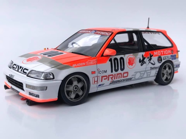 B24018  Honda EF9 Civic Gr.A 1992 Motion Aoshima