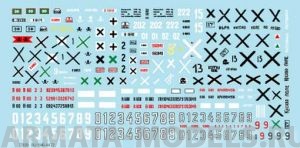 72029BIS Декаль Bulgarian Tanks 1940-44