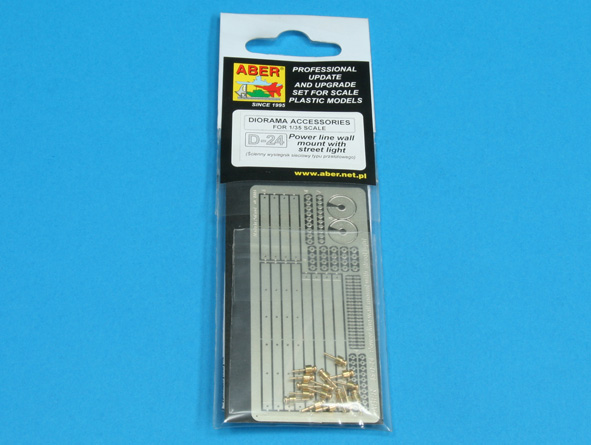 ABR-35-D-24  Дополнения для  Power line wall mount with street ligt для  1/35