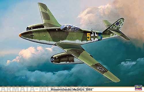 08192 Самолет Messerschmitt Me-262A Hasegawa