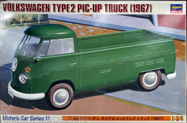 21211 Автомобиль VOLKSWAGEN TYPE 2 PIC-UP TRUCK 1967 Hasegawa