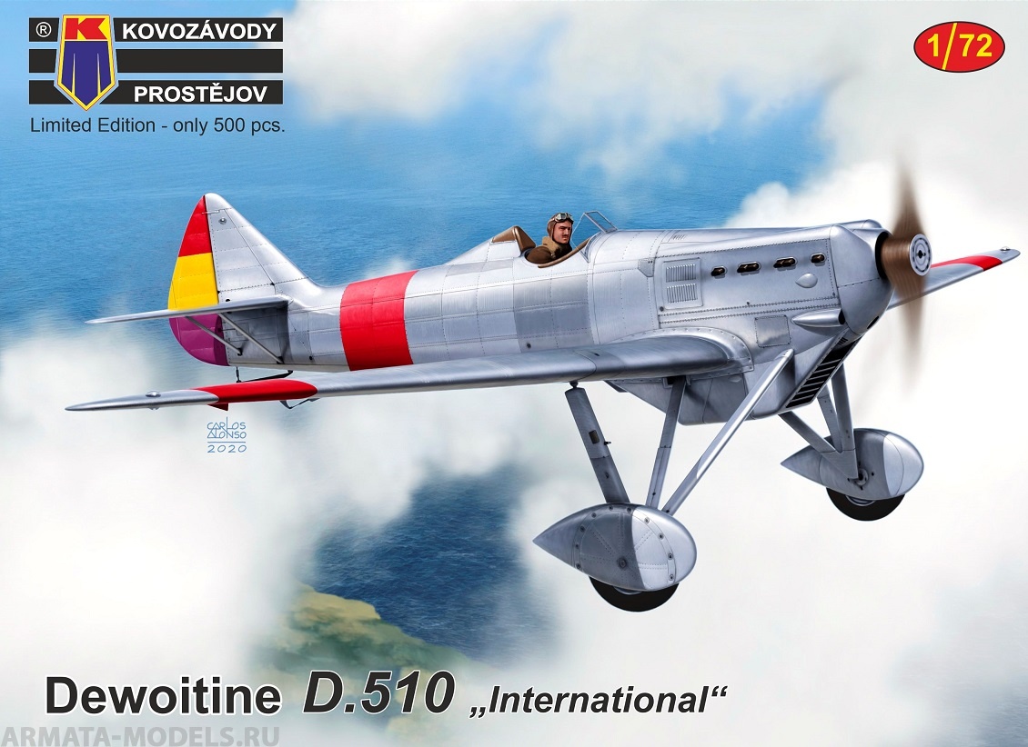 KPM0180 Dewoitine D.510 International KP Models