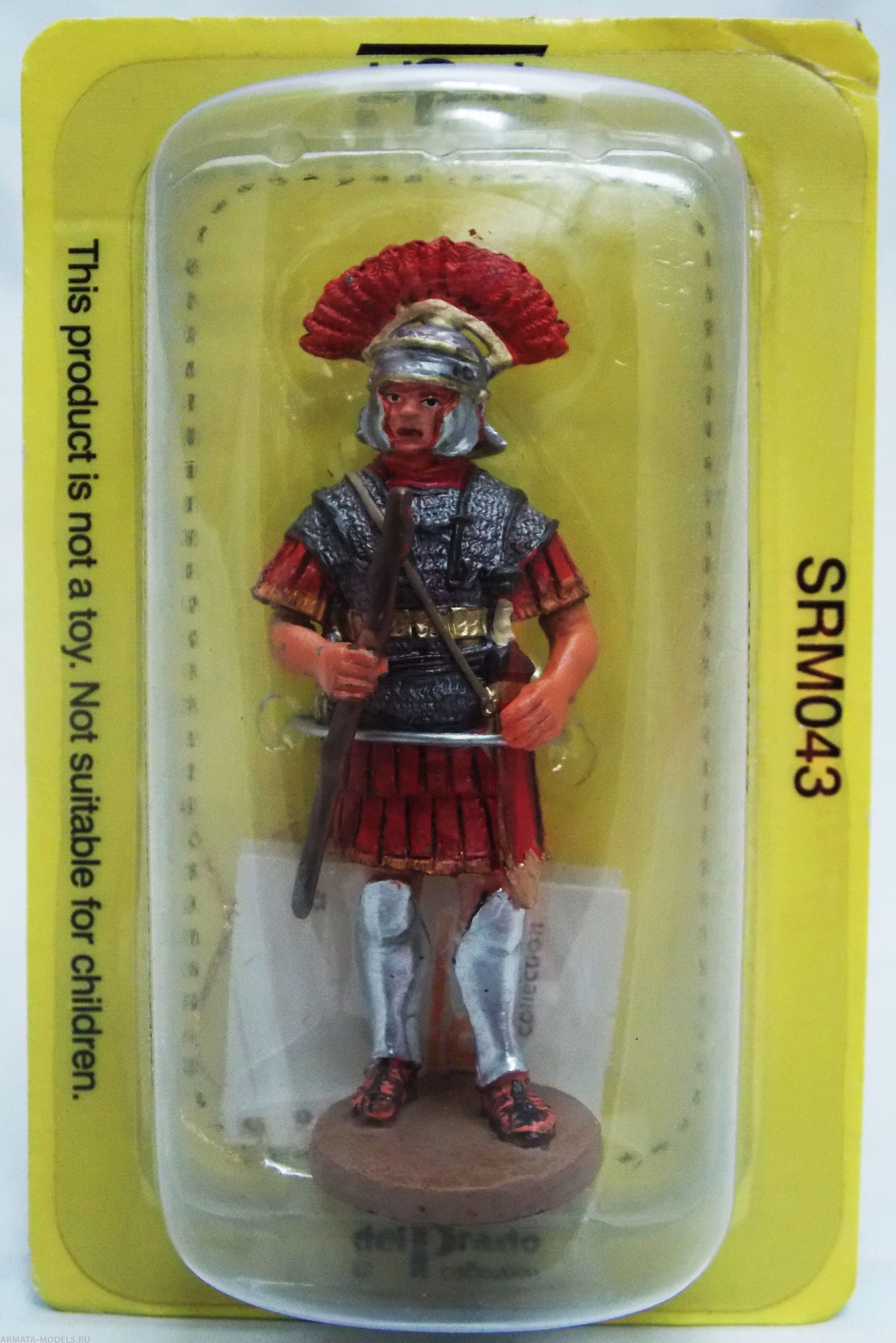 SRM043 Фигура Centurio, mid.1st c.AD, 1/32 Del Prado Del Prado