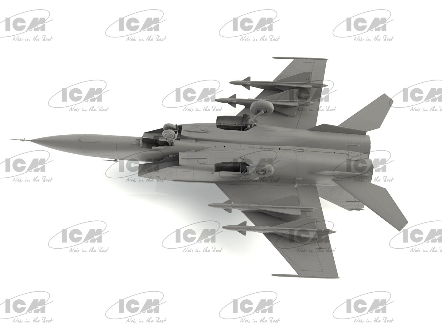 72177 Советский перехватчик Миг-25 ПД ICM