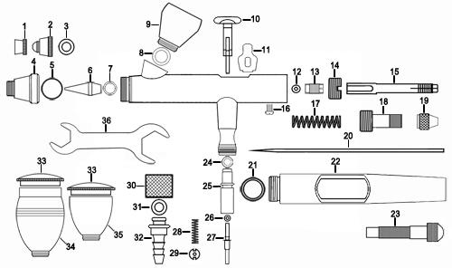 1132J Аэрограф 1132