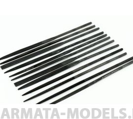 EX55607 Набор из двенадцати надфилей 140 мм