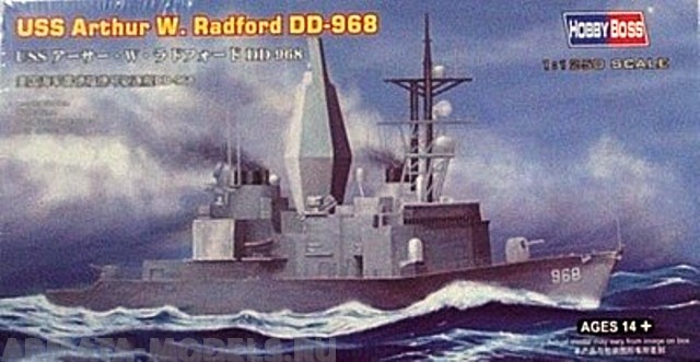 82505 Корабль USS Arthur W.Radford DD-968 Hobby Boss