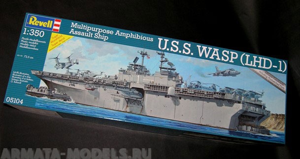 05104 Корабль U.S.S. Wasp Class Revell