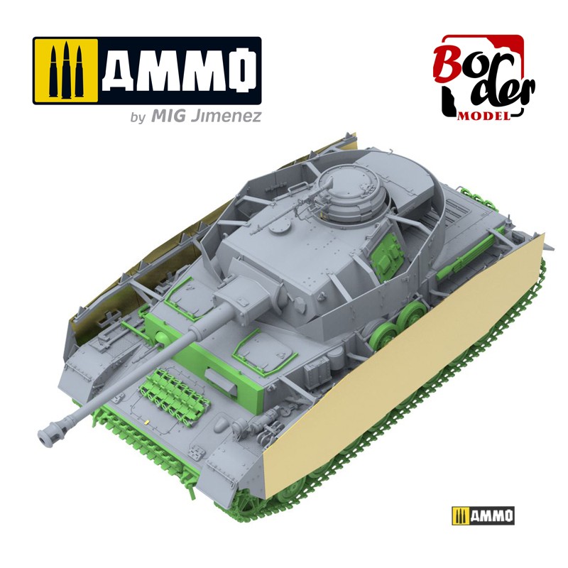 BT005 Немецкий средний танк Panzer IV H EARLY& MIDDLE BORDER MODELS