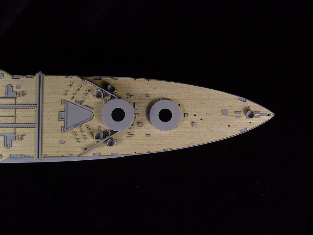 AW10074 Деревянная палуба для Battleship HMS Warspite 1942